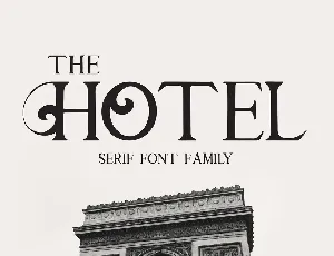 The Hotel - Font