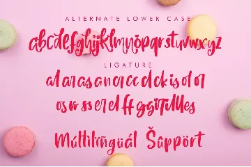 Delighted Sweet Handmade Font