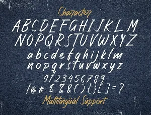 Angika Jaya - Handwritten Font