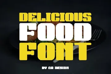 Crispy Seafood font