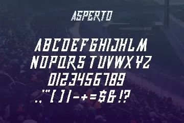 Asperto Font