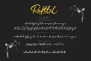 Rafttel Script font