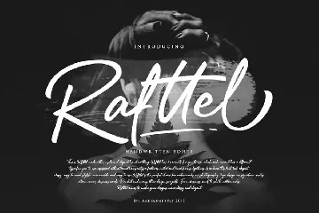 Rafttel Script font