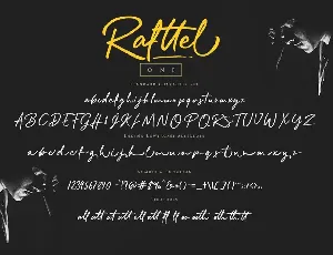 Rafttel Script font