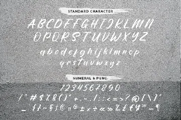 Eddieth Brush font