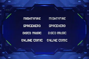 Heroes-X - Futuristic and Modern Display Font