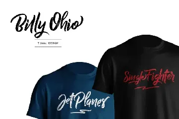 Billy Ohio Typeface font