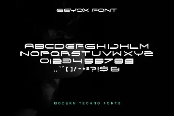 Geyox Font