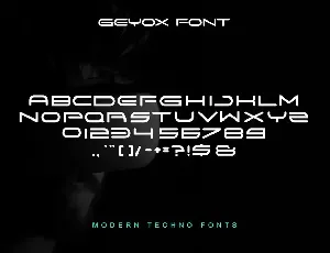 Geyox Font