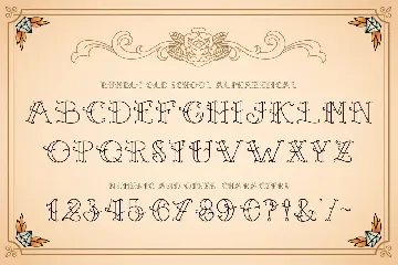 Rumble Old School font