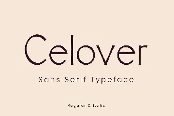 Celover Font