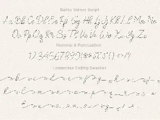 Bailey Sidney font