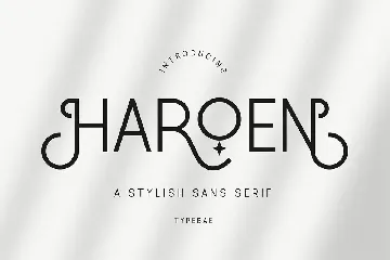 Horoen Stylish Font