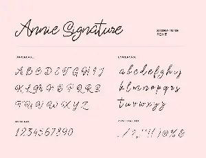 Amanda Vinola Handwritten Script Font