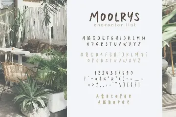 Moolrys font