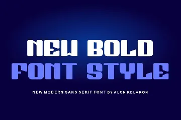 Blues Nesmoke font