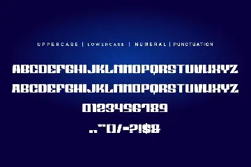 Blues Nesmoke font