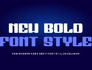 Blues Nesmoke font