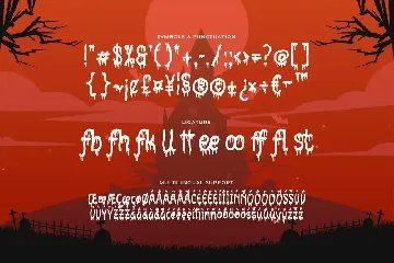 Bloodlust - Horror and Scary Font