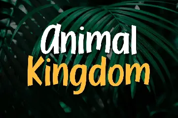 Zoocute Jungle Fun Font