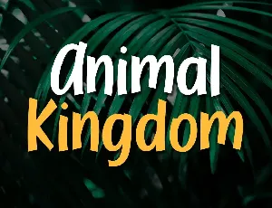 Zoocute Jungle Fun Font