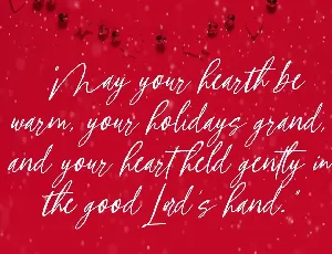 Another Christmas Script Font