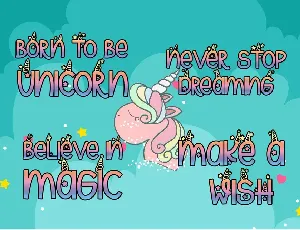 Unicorn Magic - Magical Typeface font