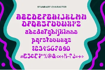 Blunt Quacker - Psychedelic Style font