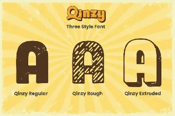 Qinzy - Vintage Font