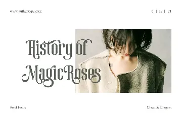 Magic Roses - Serif Clean Elegant font