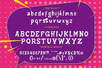 Hattrick Fun Children Typeface font