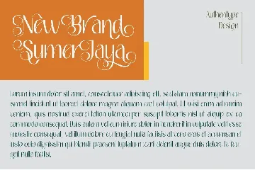 Syake Elegant Sans Serif Font