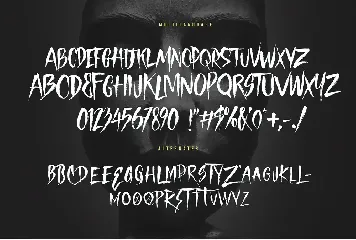 Bored To Death Regular + SVG font