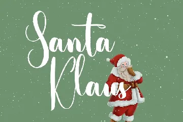 Sweety Klaus Script Font