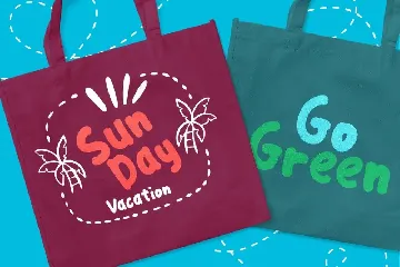 Hollidays Fun Advertisement Font