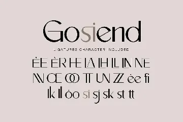 Diore Bonneg - Aesthetic Display Font