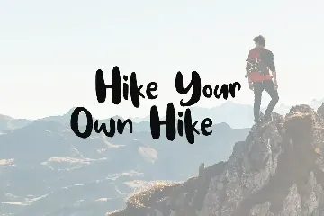 Hike More Font