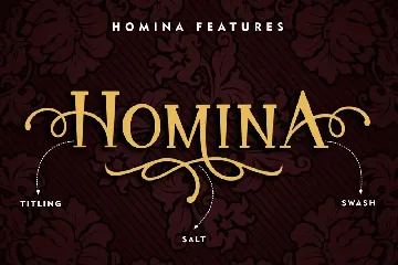 Homina font