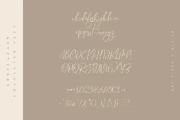 Sheilazain font