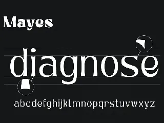 Mayes - Variable Font