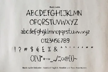 Simple Scratch Font