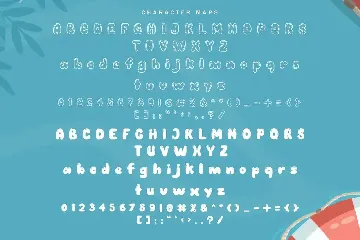 Blobby Chug - Kids blob font