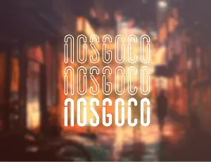 Nosgoco font