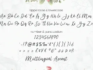 Geshana - Wedding Font