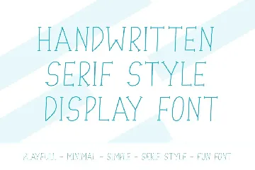 Junior - Line Font