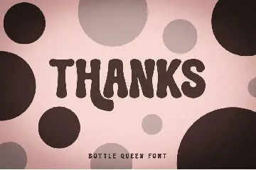 Bottle Queen font