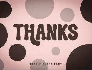 Bottle Queen font