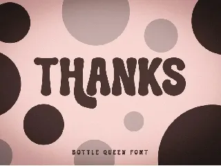 Bottle Queen font