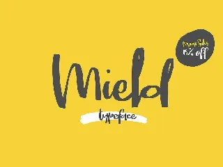 Mield Script font