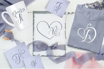 Initial Valentine Font